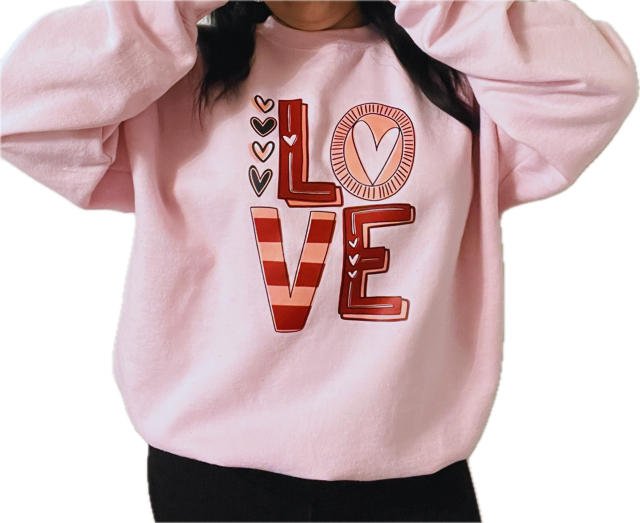 Love Valentine Sweatshirt