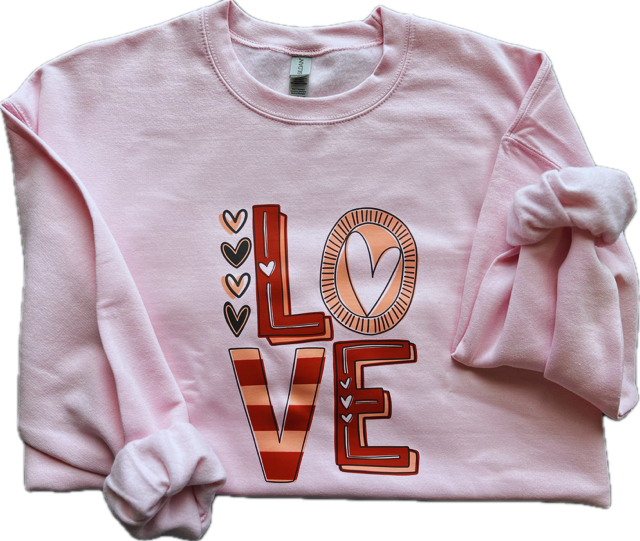 Love Valentine Sweatshirt