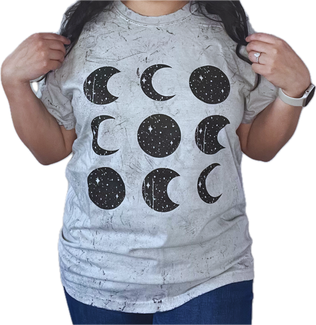 Moon Stars Tie Dye T-Shirt